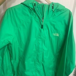North face rain jacket/wind breaker.. worn once!